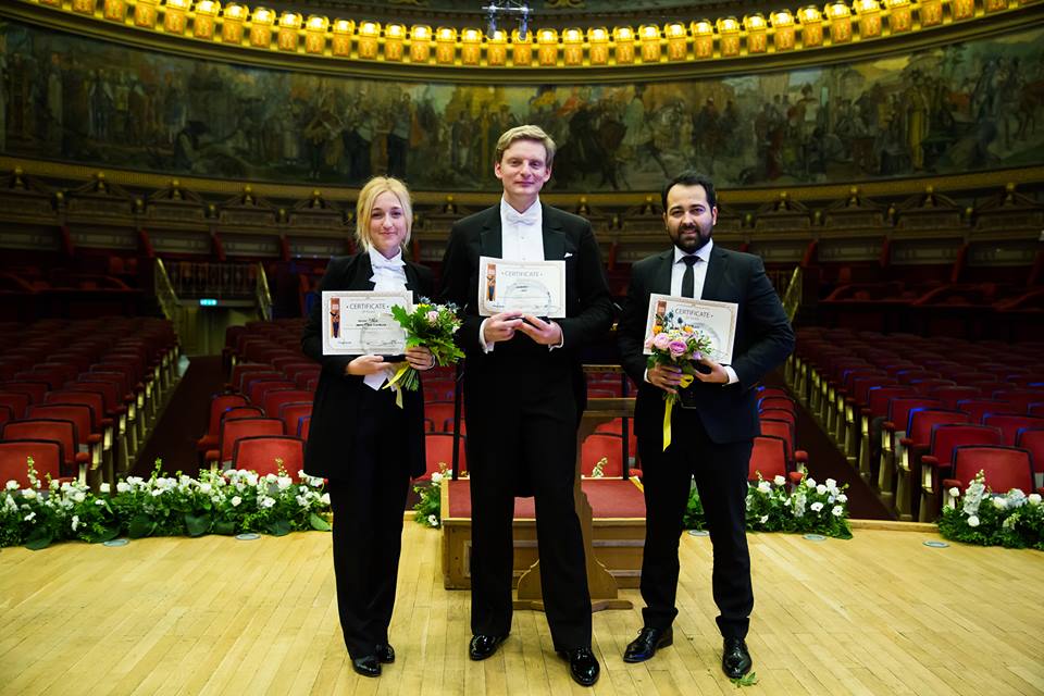 Anton Shaburov has proved that he is the best young conductor in the world during the Jeunesses Musicales Gala Concert at the Romanian Athenaeum