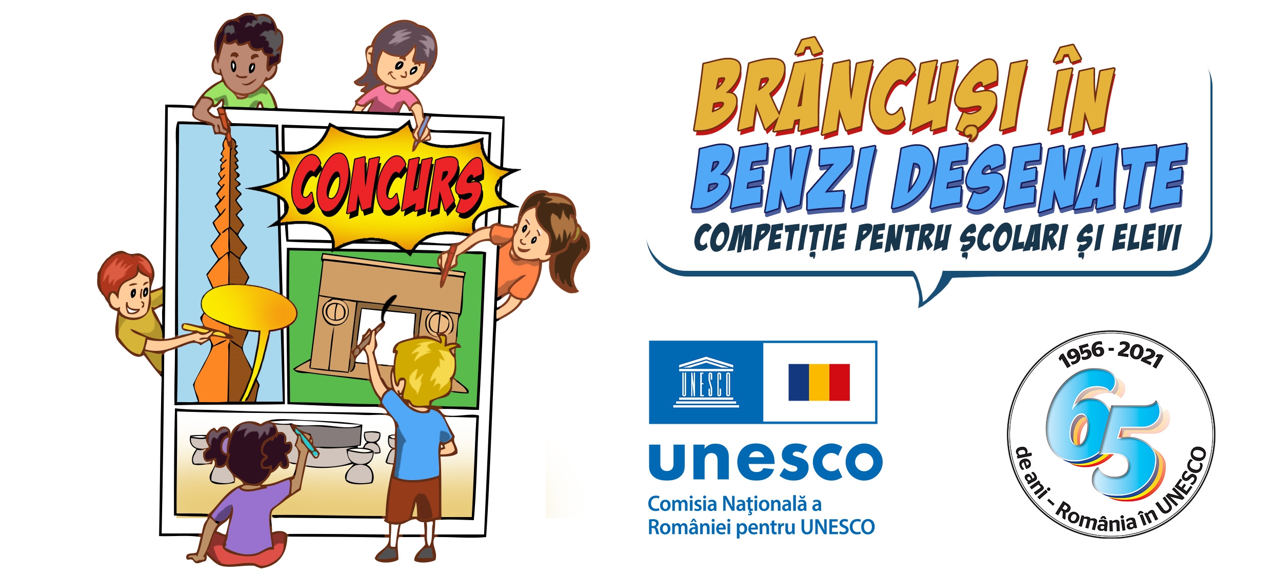 Comics Contest dedicated to the great sculptor Constantin Brâncuși