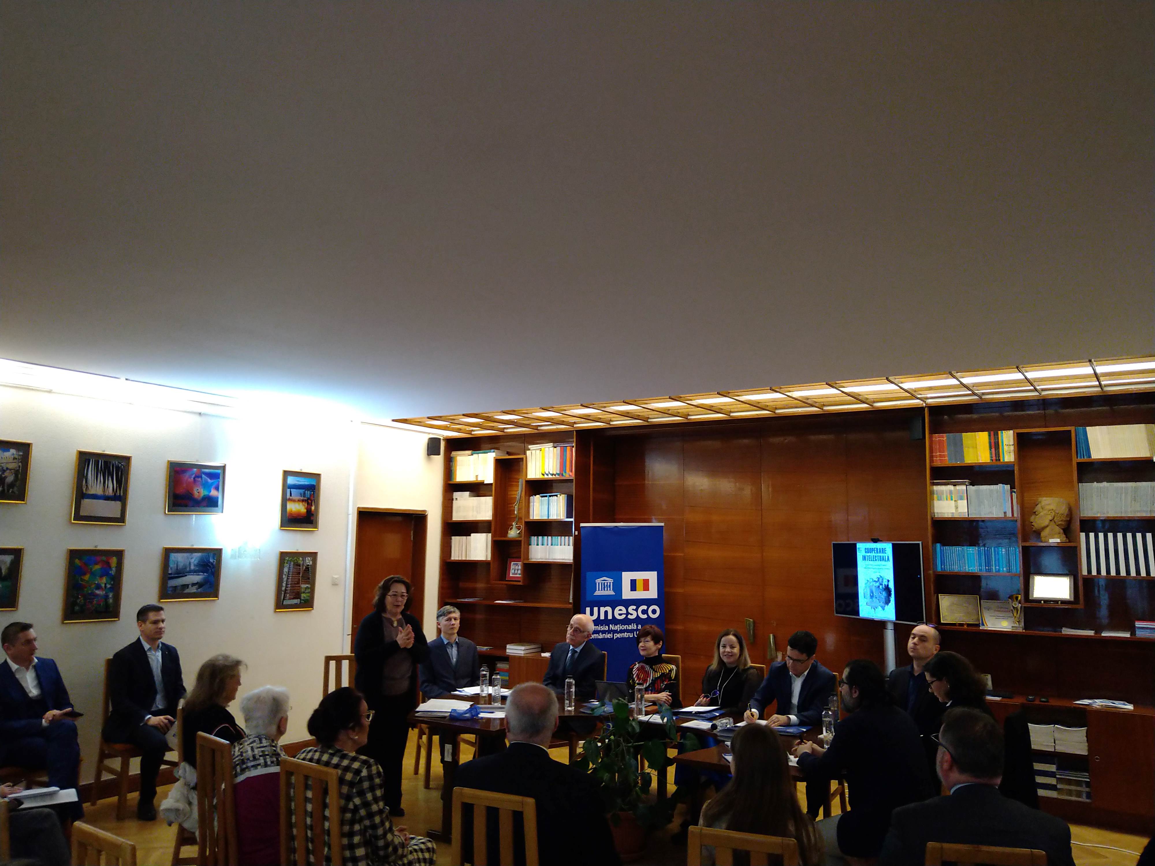 Debate on Intellectual Cooperation at the Romania National Commission for UNESCO