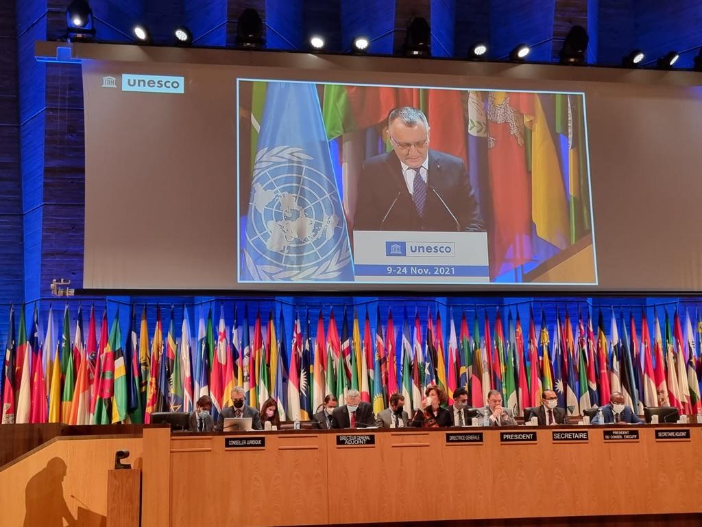 A 41-a sesiune ordinară a Conferinţei Generale UNESCO