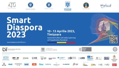 Fotografie de la Conferința „Smart Diaspora 2023 – diaspora în învățământ superior, știință, inovare și antreprenoriat