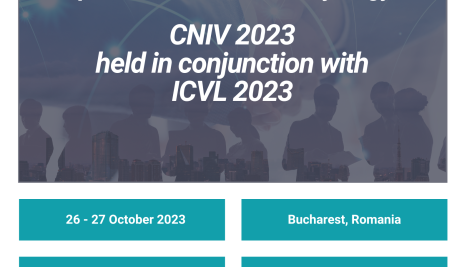 Fotografie de la Conferința Națională de Învățământ Virtual – CNIV 2023
