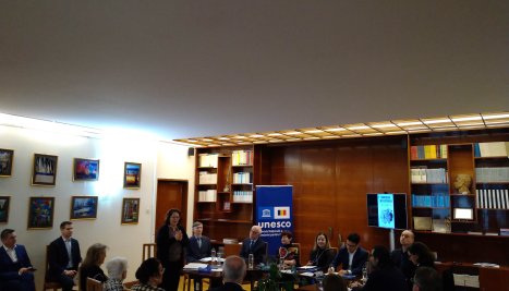 Fotografie de la Cooperarea intelectuală în dezbatere la CNR UNESCO