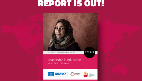 Fotografie de la #LeadforLearning: Noul raport GEM 2024/5 privind poziția de lider în educație
