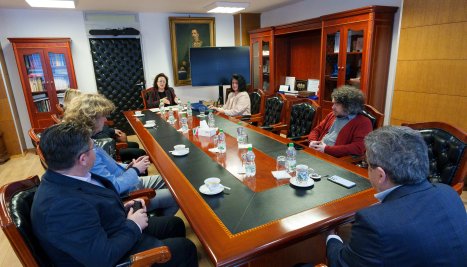 Fotografie de la Întâlnire de recunoaștere a colaborării dintre Universitatea din București și Comisia Națională a României pentru UNESCO