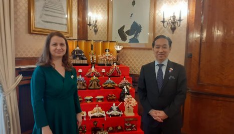 Fotografie de la Întâlnire cu Ambasadorul Japoniei în România