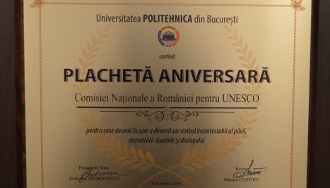 Fotografie de la Distincţii acordate CNR UNESCO