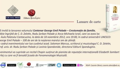 Fotografie de la  Aniversare UNESCO: George Emil Palade – 100 de ani de la naştere