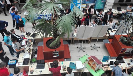 Fotografie de la  Concursul Naţional de Ştiinţă şi Tehnologie pentru Elevi – RoSEF 2017