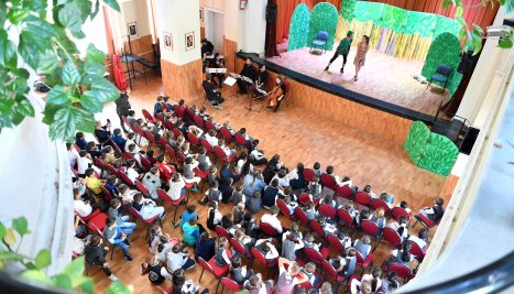 Fotografie de la „The Little House of Musical Stories” – an interactive musical project in 4 schools in Bucharest