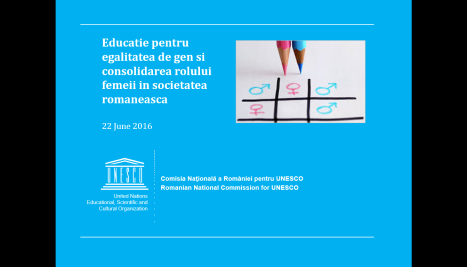 Fotografie de la Educatie pentru egalitatea de gen si consolidarea rolului femeii in societatea romaneasca