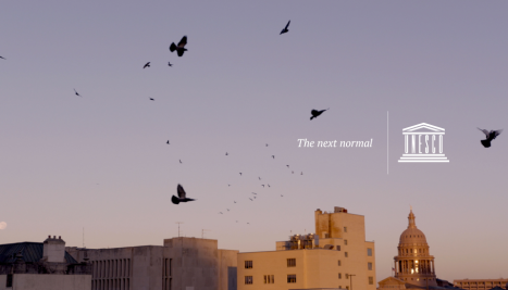 Fotografie de la A new UNESCO campaign challenges our perceptions of what ”back to normal” should mean in the post COVID-19 era