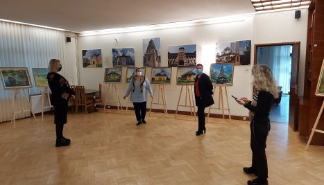 Fotografie de la ”UNESCO Art and Heritage” exhibition at our headquarters