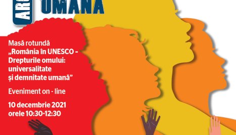 Fotografie de la Round table ”Romania in UNESCO - Human rights: universality and human dignity”