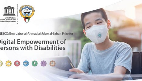 Fotografie de la Apel de candidaturi la Premiul UNESCO/Emir Jaber al-Ahmad al-Jaber al-Sabah pentru împuternicirea digitală a persoanelor cu dizabilități