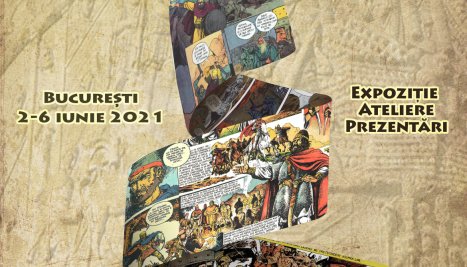 Fotografie de la Festivalul ”Povestiri istorice în Benzi Desenate” - un regal al benzilor desenate românești cu subiect istoric – la MNIR