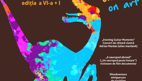 Fotografie de la În 2021, Festivalul Dinozaurilor este ”on air, on line & on art”