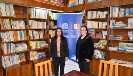Fotografie de la Întâlnire cu ES Doamna Raja Jhinaoui Ep Ben Ali, ambasador al Tunisiei la București
