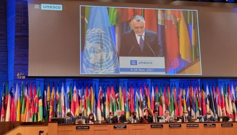 Fotografie de la A 41-a sesiune ordinară a Conferinţei Generale UNESCO